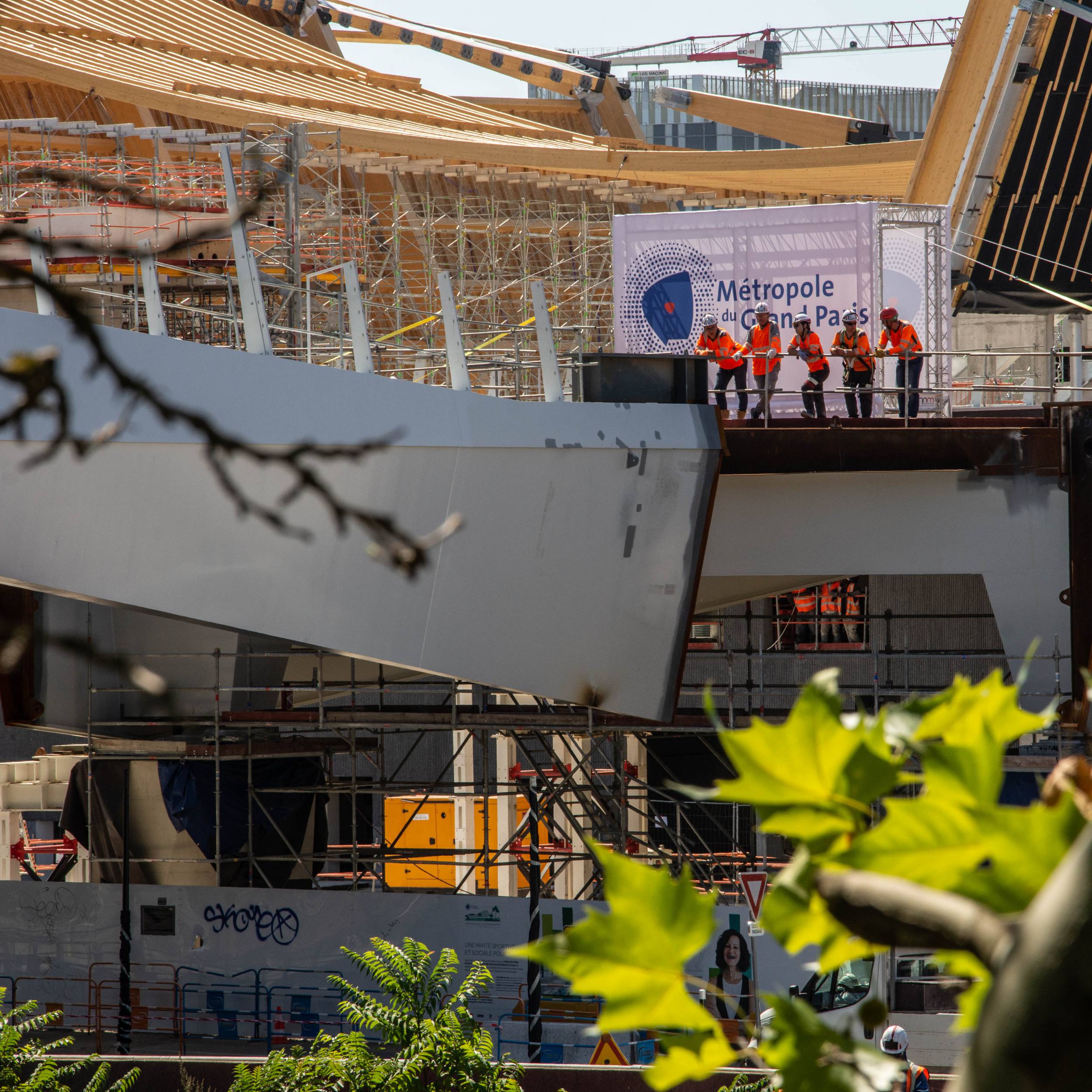 奥林匹克水上运动中心行人天桥工程-18