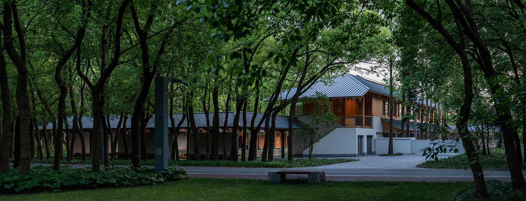 长宁外环生态公园带市民服务驿站丨中国长宁丨致正建筑工作室,冶是建筑-29