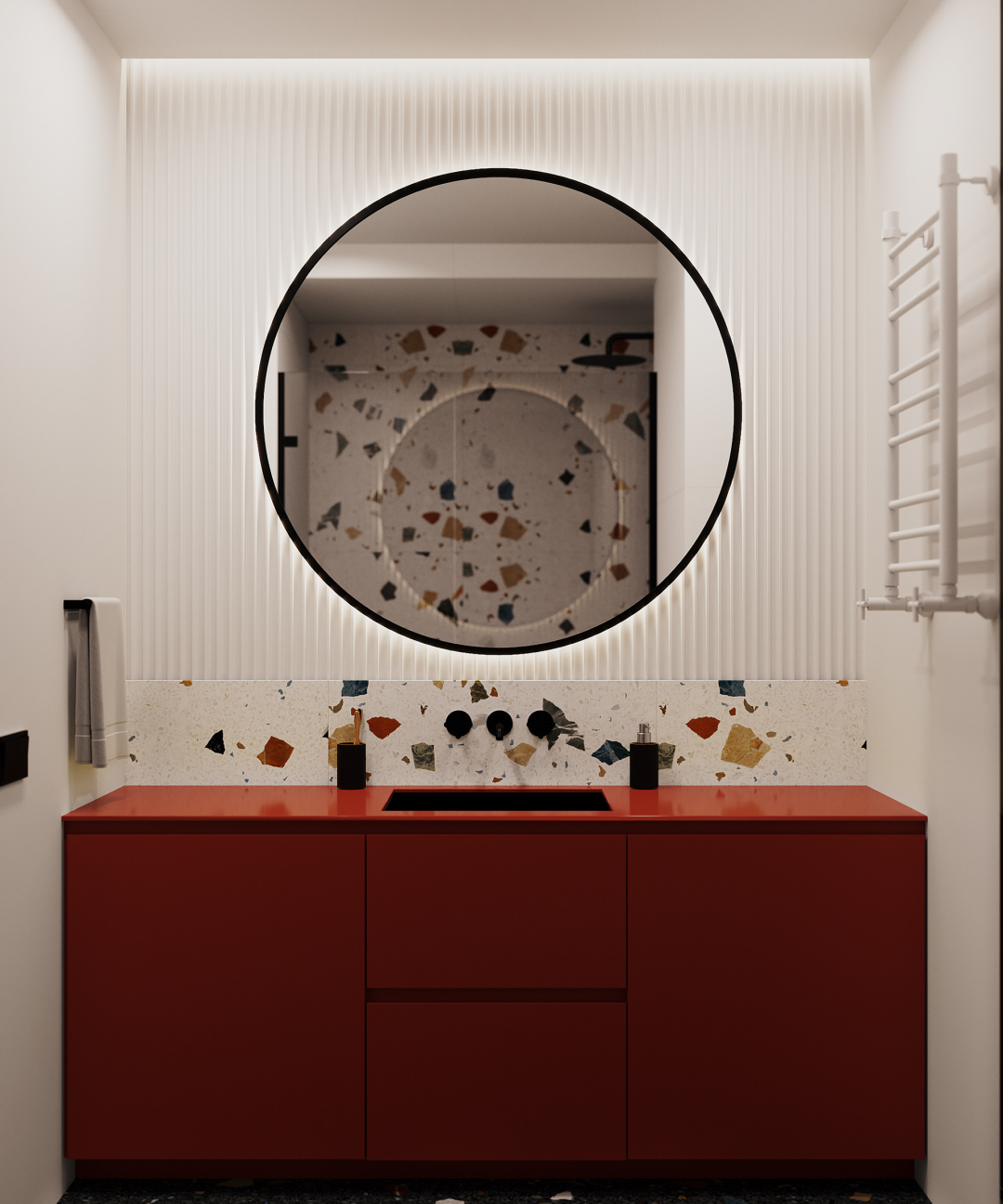 现代轻古典家居，隐藏式收纳释放空间-29