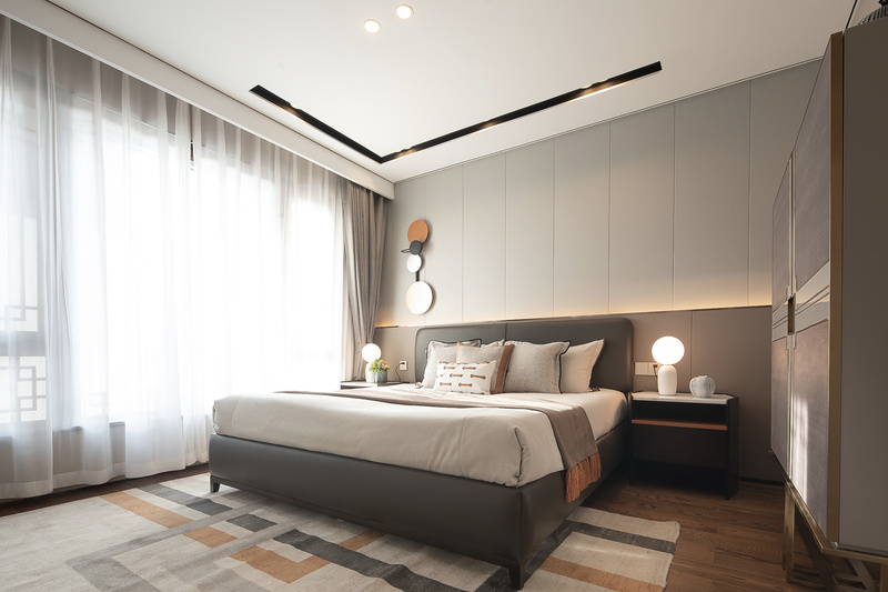 铁岭万达天玺-A户型样板间 | 现代温馨家居设计-12