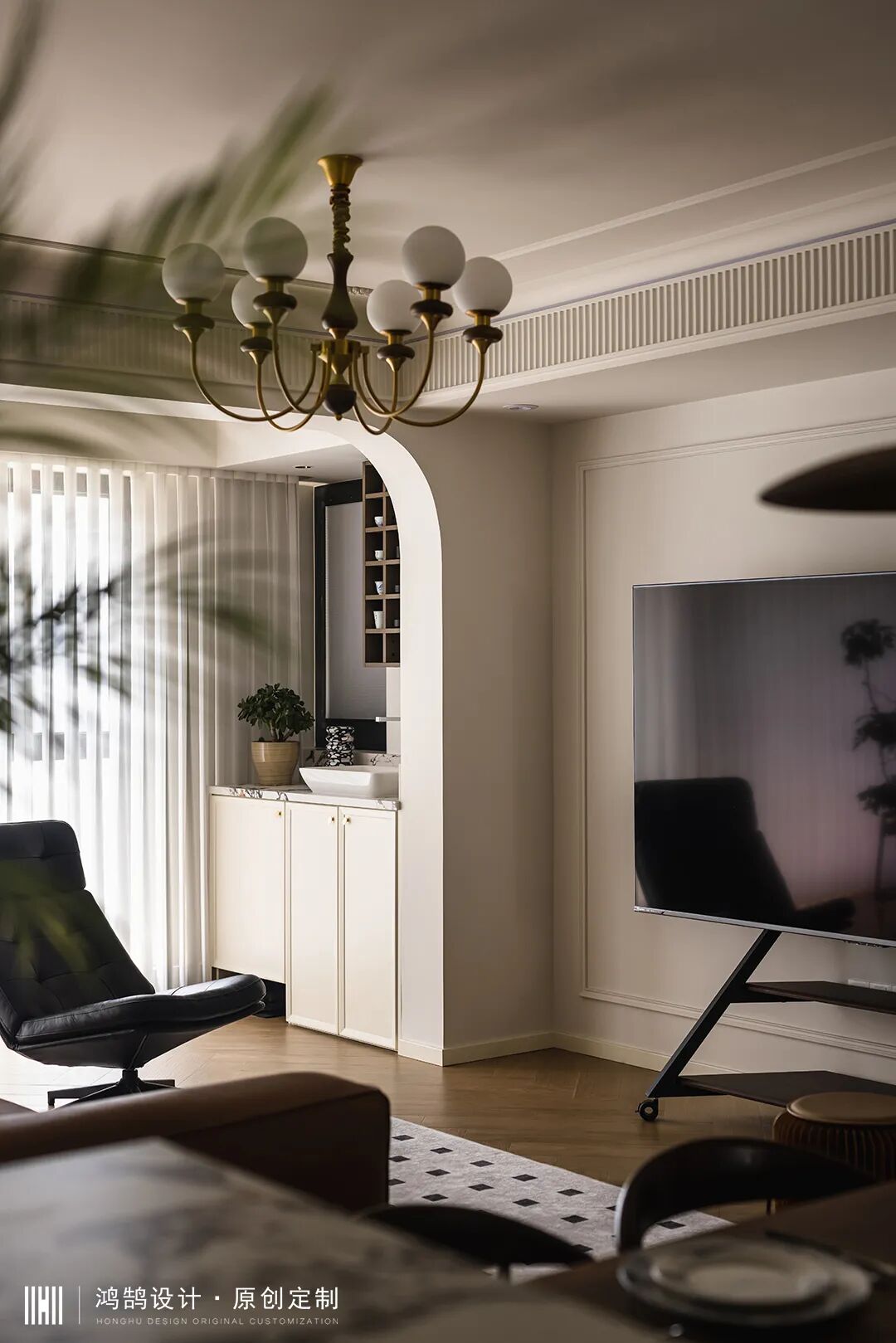 147㎡休闲式全案|不被定义的“浪漫法式”。-24