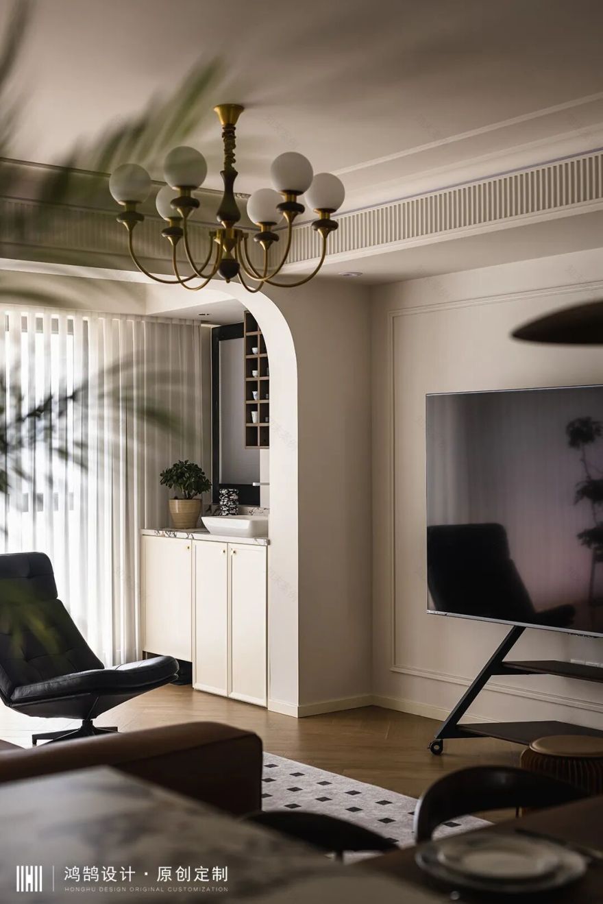 147㎡休闲式全案|不被定义的“浪漫法式”。-24