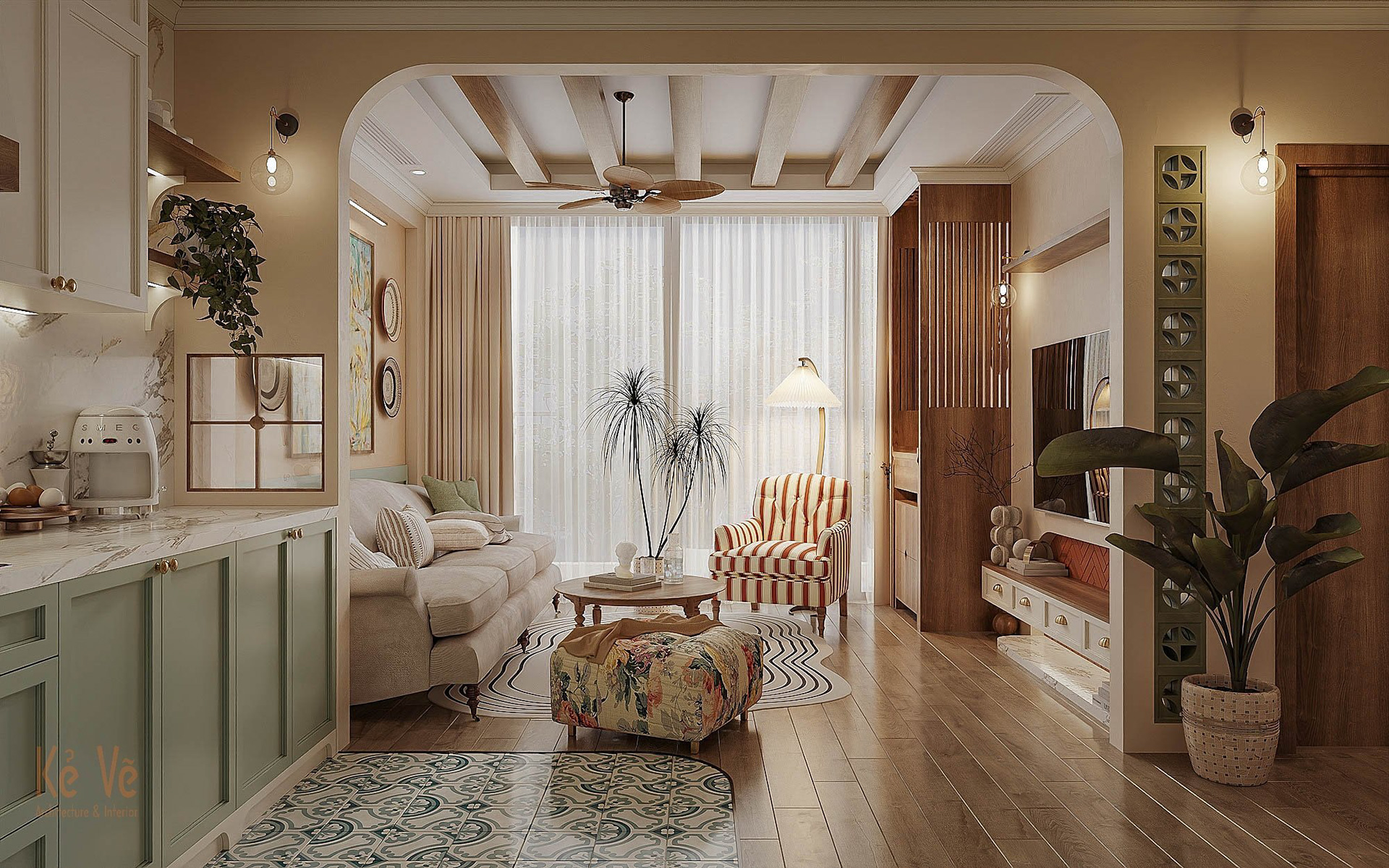 Landmark Onsen | Interior FarmHouse-2