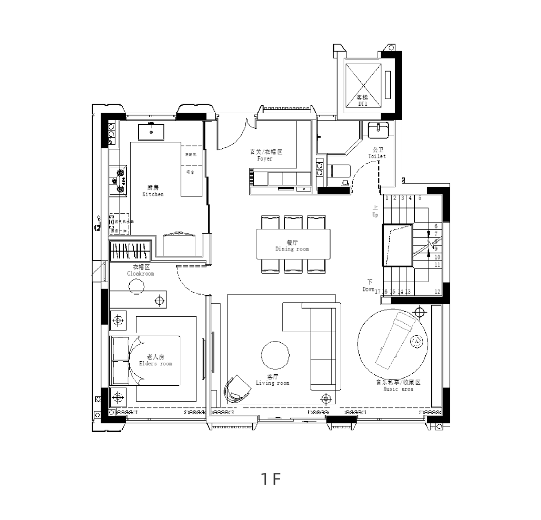 佛山大华·紫樾府叠墅下叠样板间丨中国广东丨元禾大千(软装),羽果设计(硬装)-50