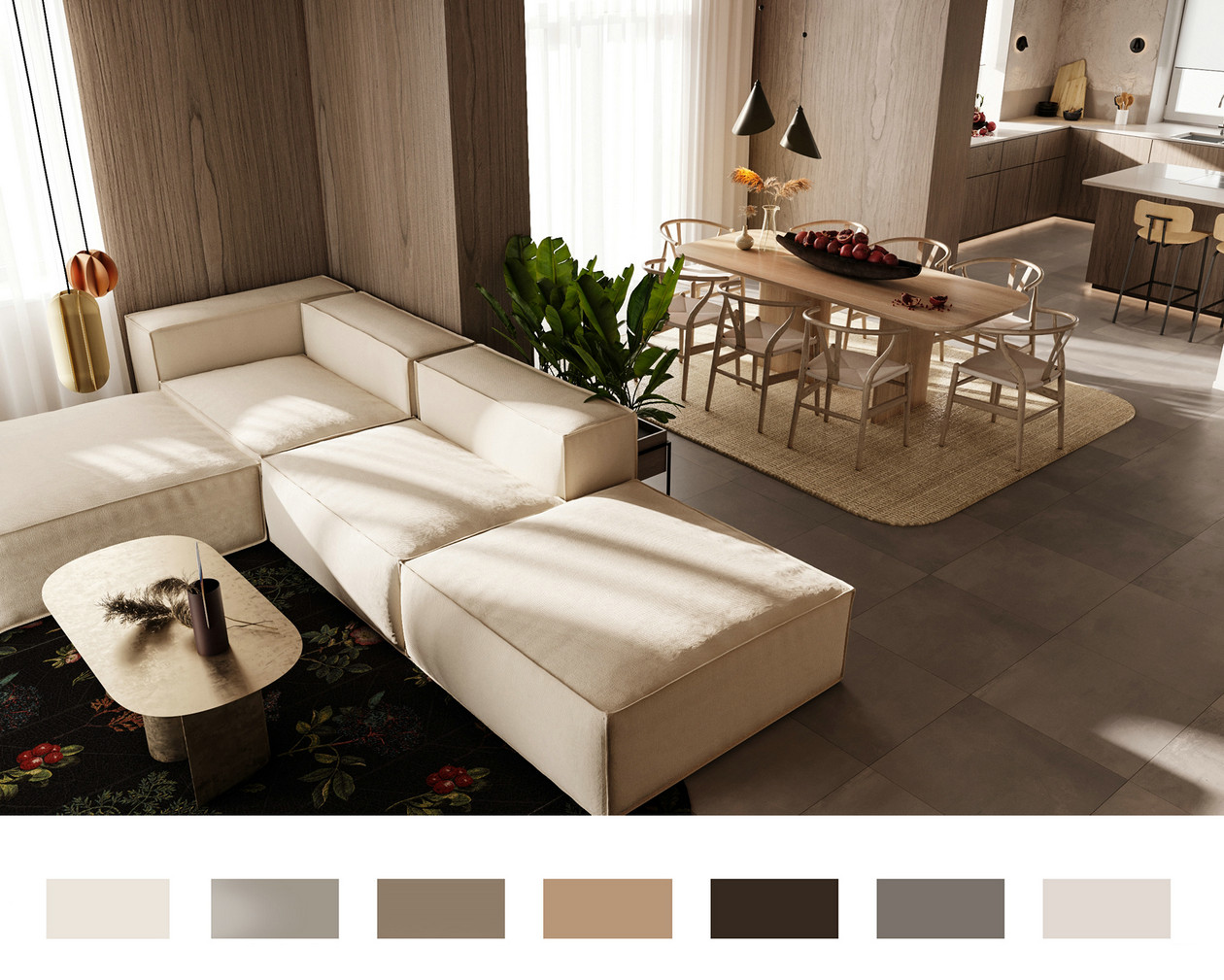 187平 复式简约空间设计！-0