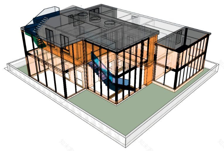 北京顺义“内外共生”别墅 | 打破 LDK 格局,实现空间自由与宁静-13