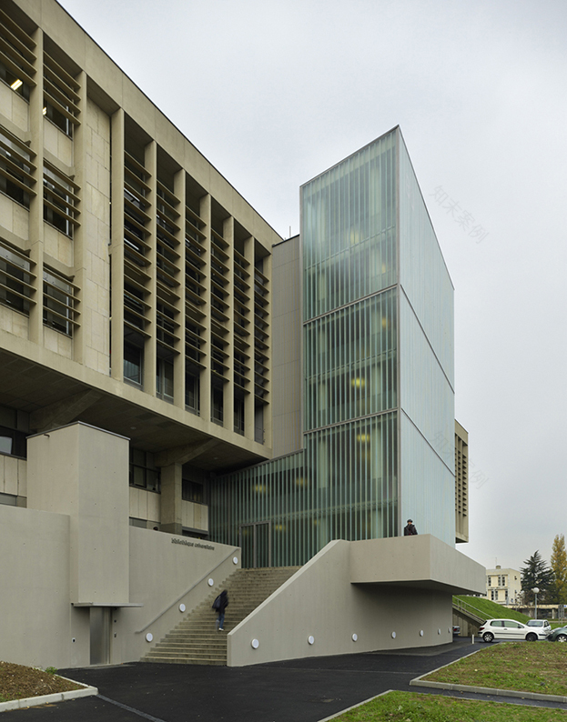 里昂一大科学大学图书馆改造项目丨法国丨AFAA Architecture,菲利普·奥达尔,马克·法瓦罗-1