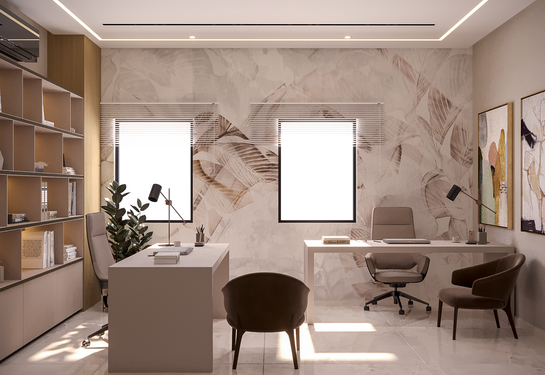 Paint 公司总部低预算设计丨沙特阿拉伯利雅得-16