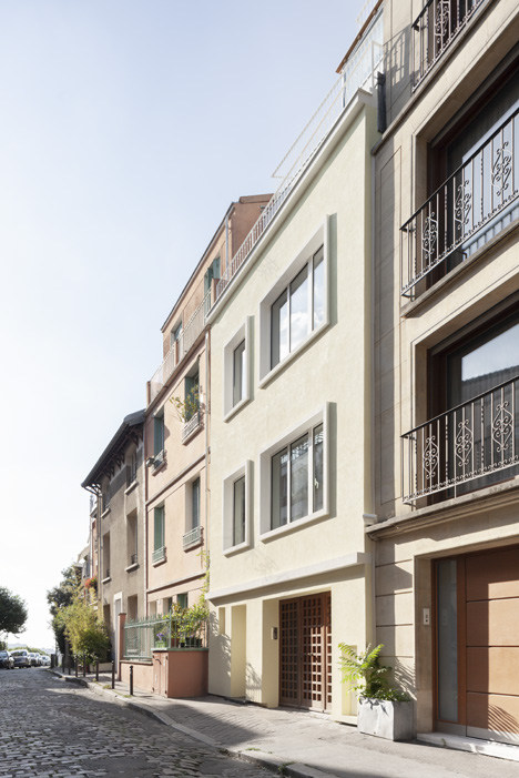 巴黎19区城市住宅加建项目丨法国巴黎丨Tanya Klyne Architecte-7