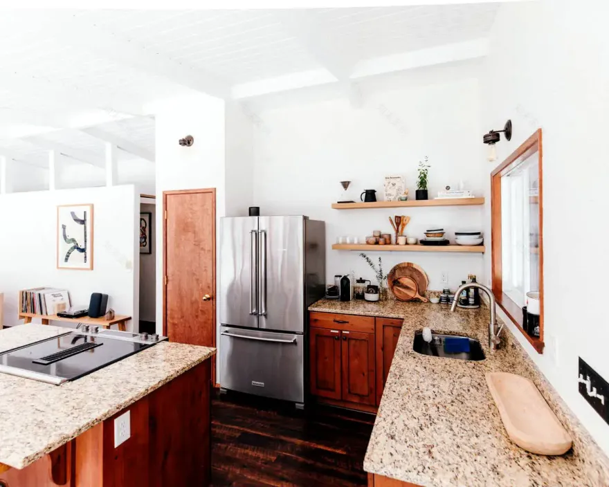 宁静森林 | Oregon 木屋的简约之美-5