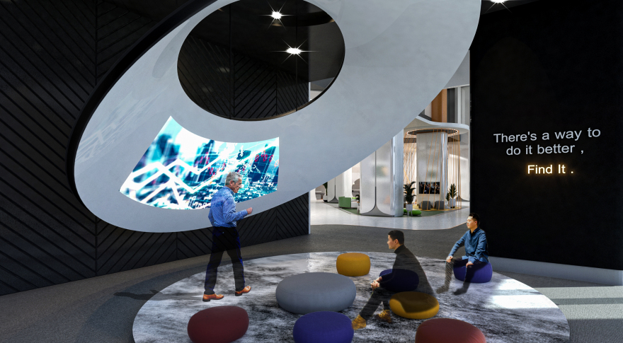 NBE 银行室内创新设计丨埃及开罗丨Diaa Consultant-11