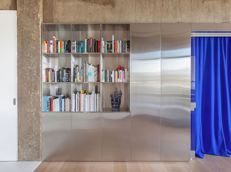 莫斯科 50 平米摄影工作室公寓，工业风中见温馨-9