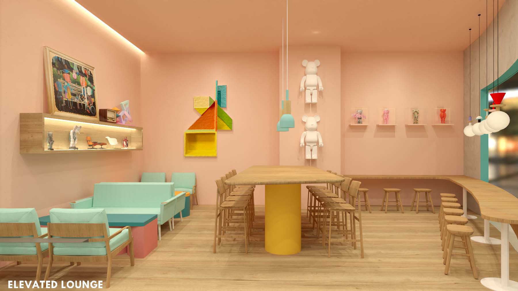 咖啡馆与餐厅室内设计-9