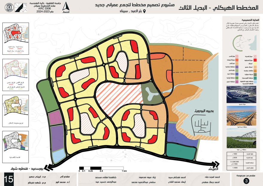 BIR EL ABD 城市规划丨开罗大学工程学院-21