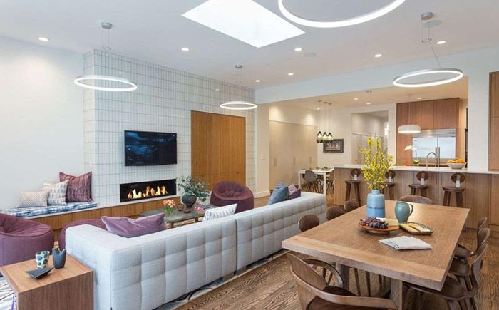 布鲁克林开放式布局联排别墅丨美国纽约-3