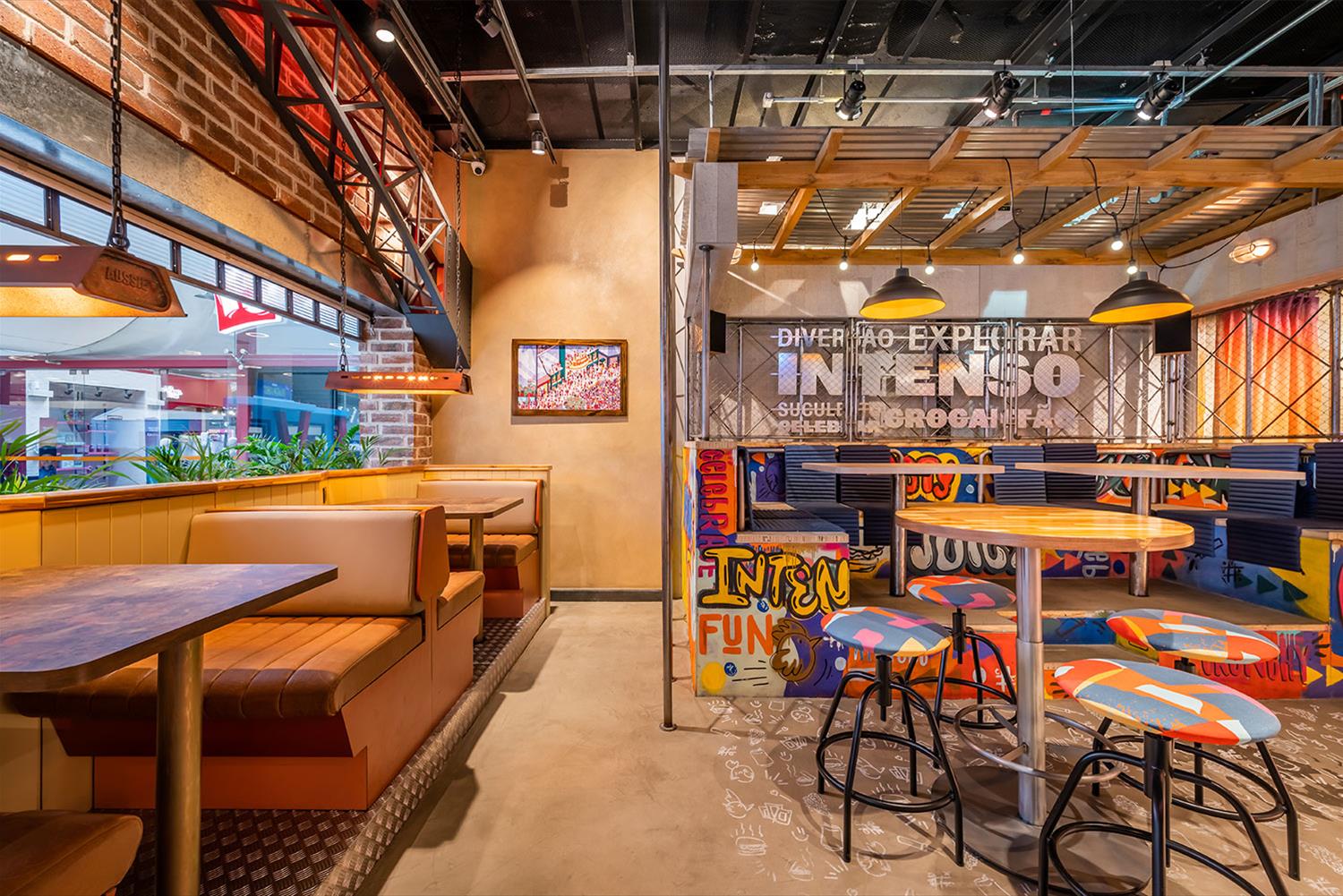 埃尔多拉多购物中心的"澳式烧烤"餐厅设计-4