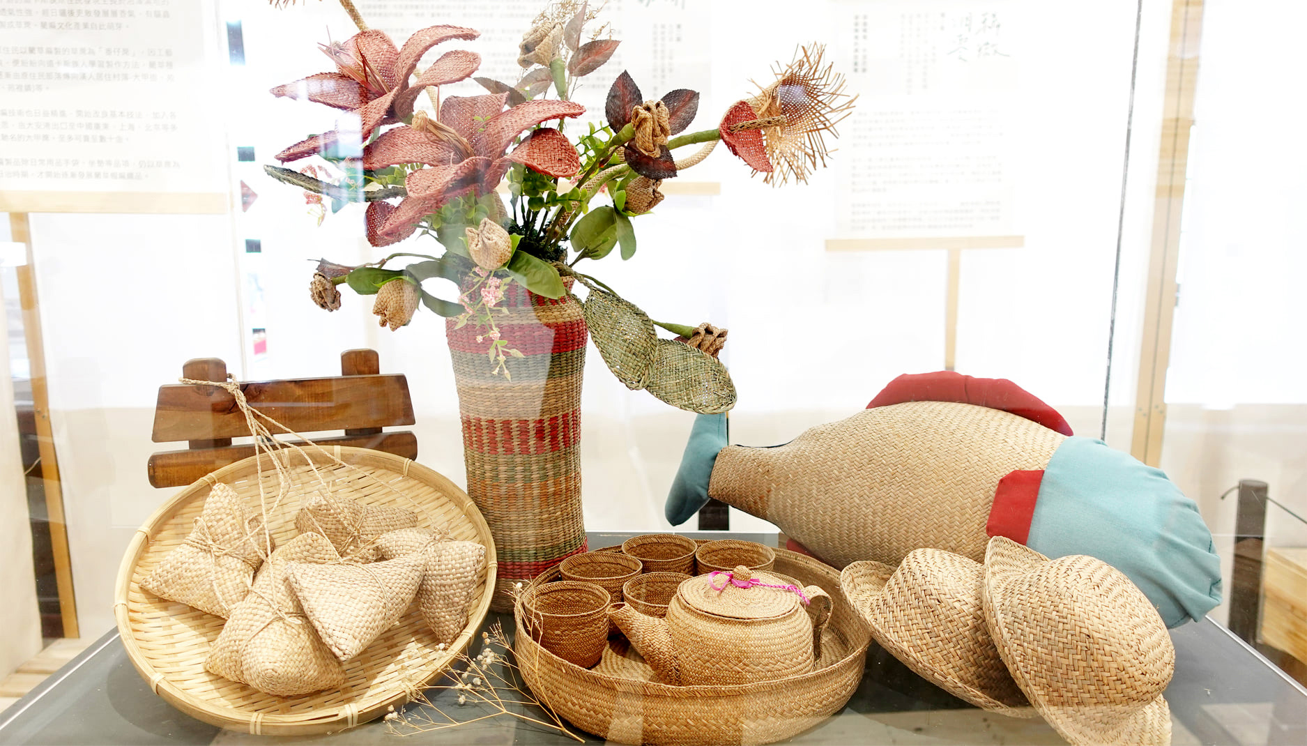 静止的工作室【蔺草飘香】│展览设计丨好位子团队-18