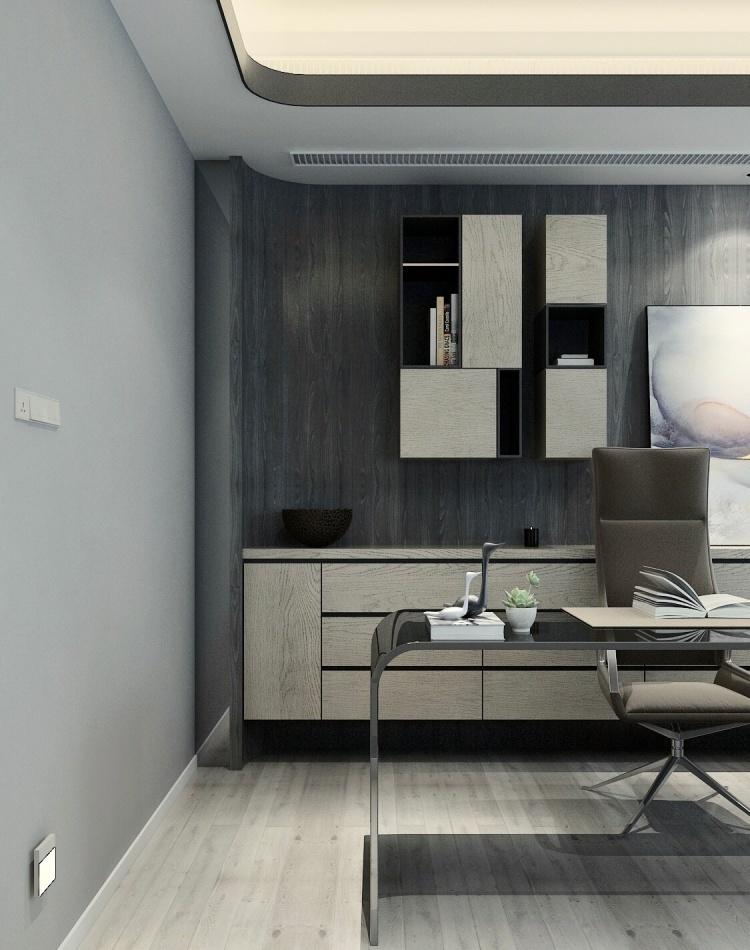 融合南北对流与女性力量的黑灰色系家居设计-38