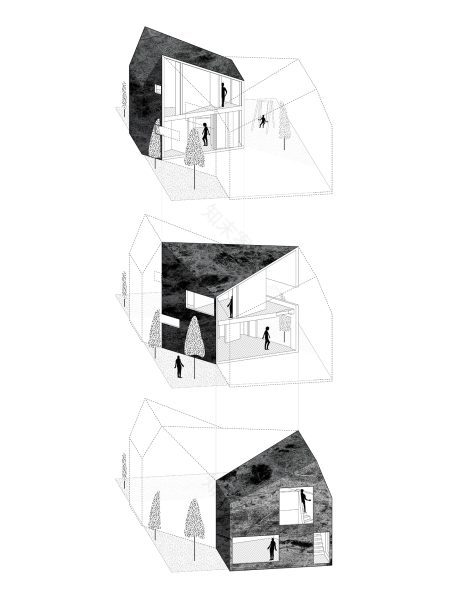 路易威登之家(注:LV是路易威登Louis Vuitton的缩写) 丨United StatesHouston丨NEMESTUDIO-7