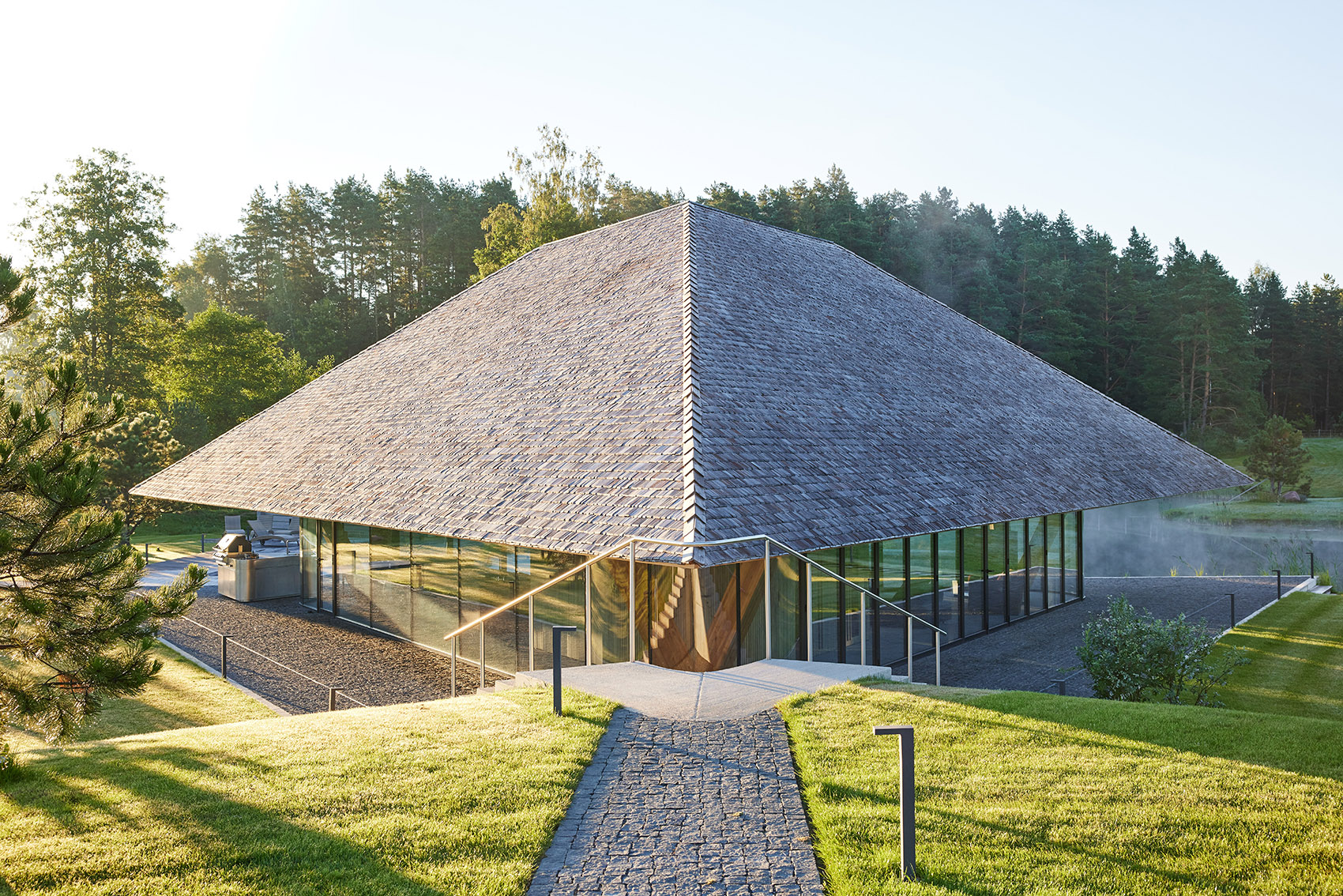 池畔小屋丨立陶宛丨HEIMA architects-11