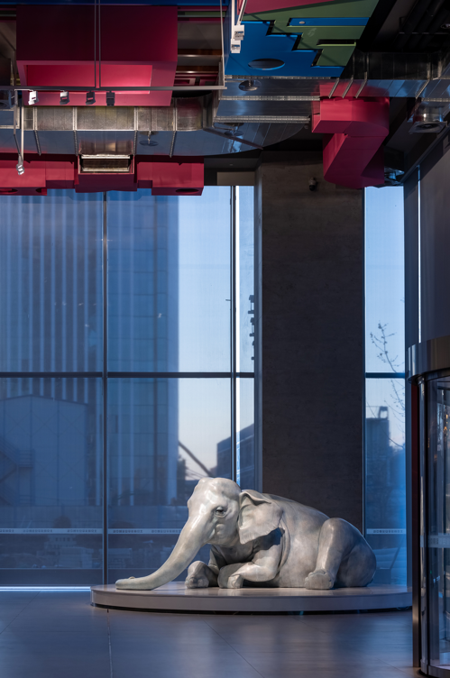 丽泽平安金融中心E01办公大堂丨中国北京丨上海骏地建筑设计事务所股份有限公司-8