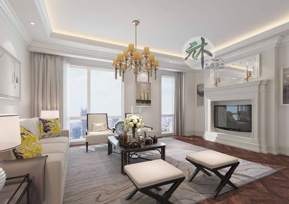 
180㎡四居室，美式 -0