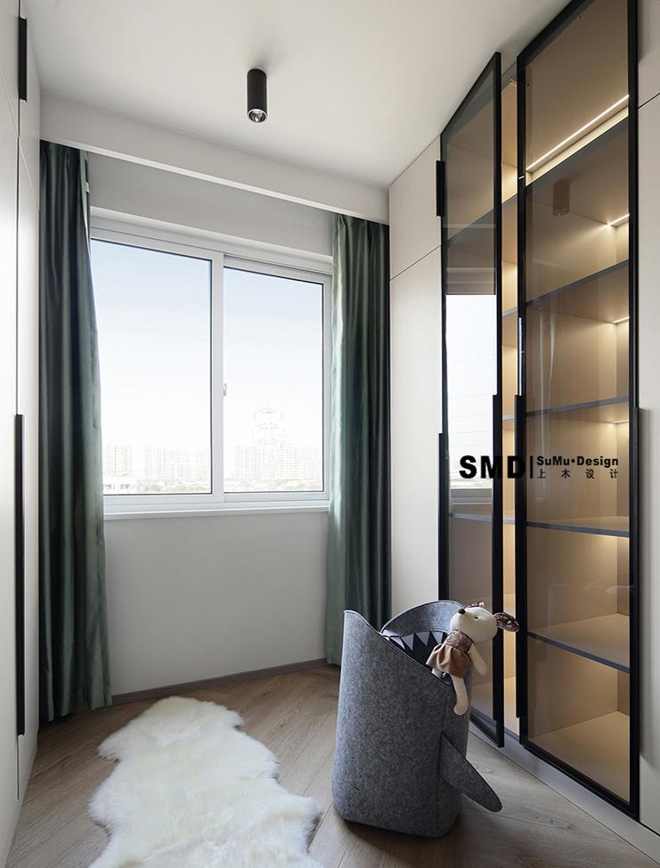 手枪户型平层改造丨上木设计-18