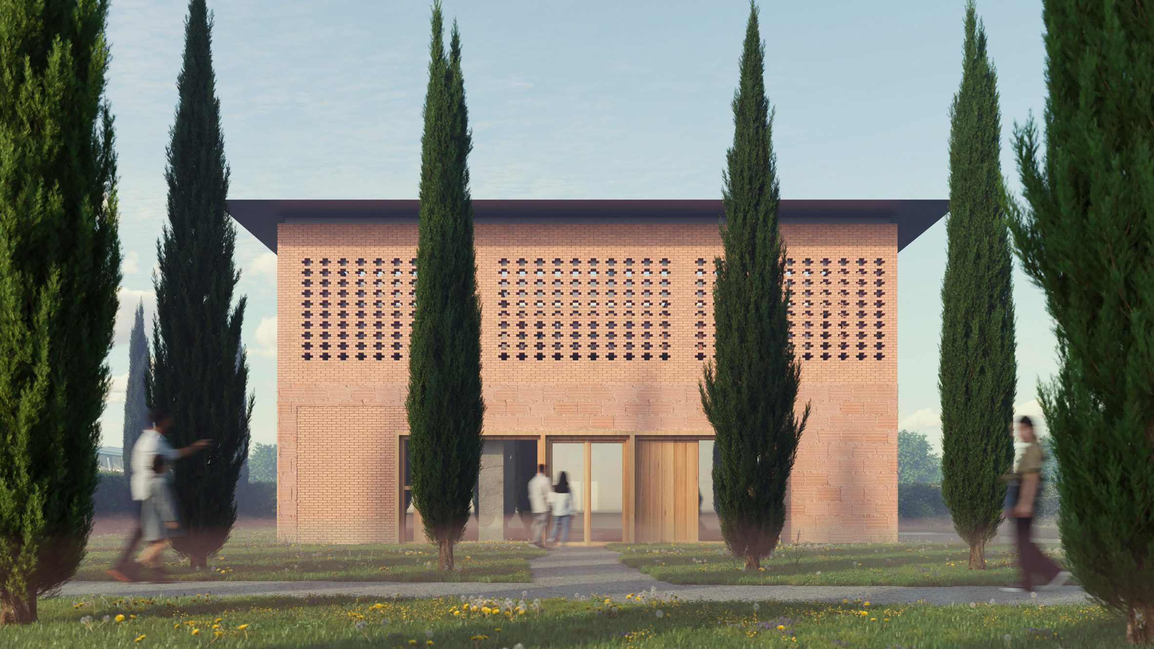 Carlo Scarpa的Brion墓访客中心设计丨意大利丨AMDL Circle-0