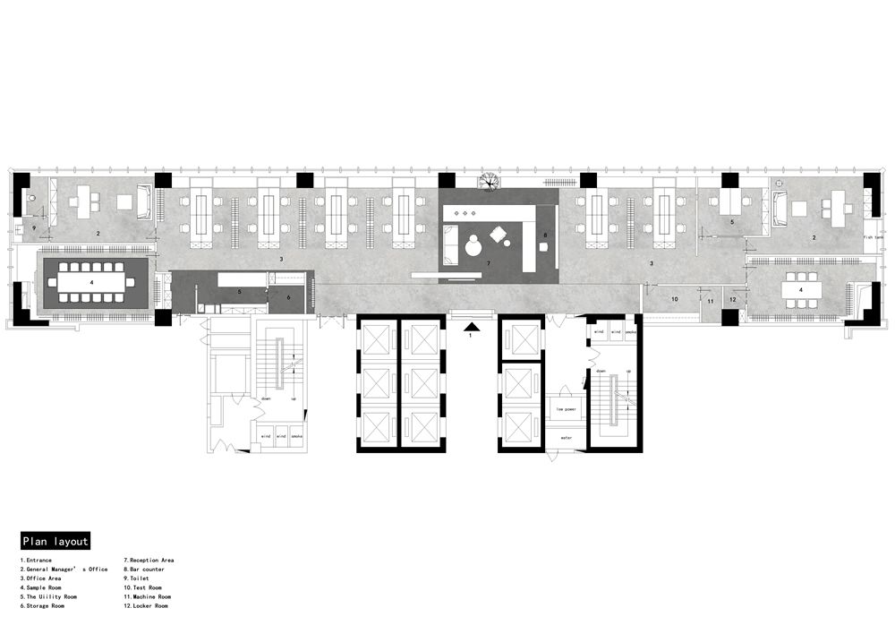 英泰 OFFICE | 高科技运动内衣公司的创意办公空间-41