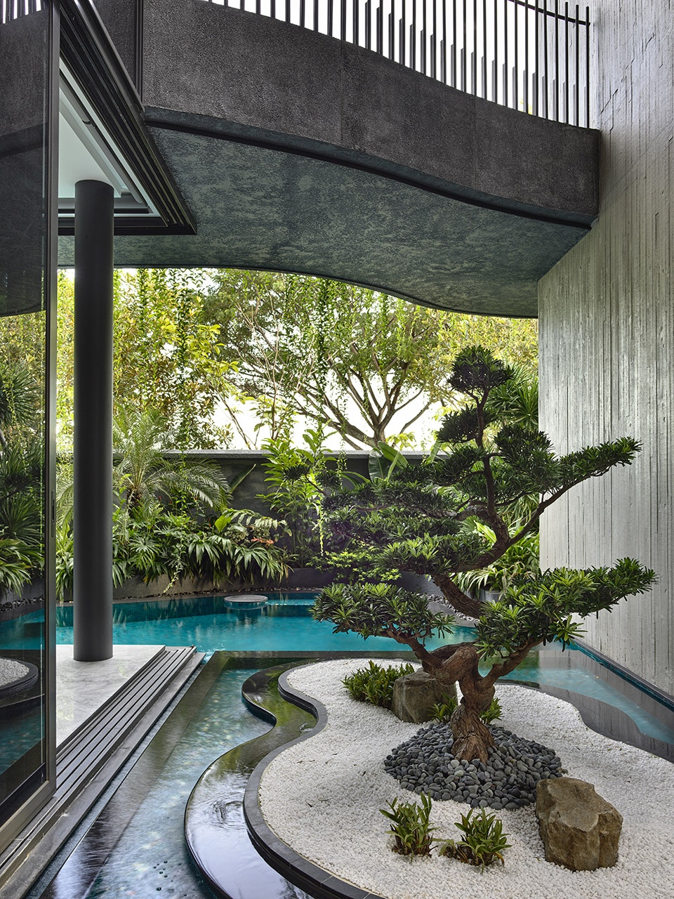 阴阳调和的混凝土住宅,新加坡 / HYLA Architects-19