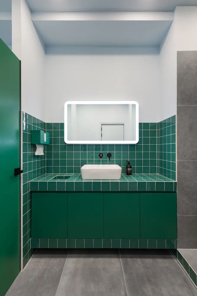 粉蓝设计梦幻色彩空间·模块化厨房和衣柜体验中心-67