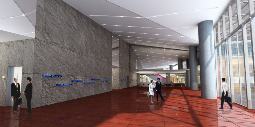 宁波 Raffles City 办公塔楼-12