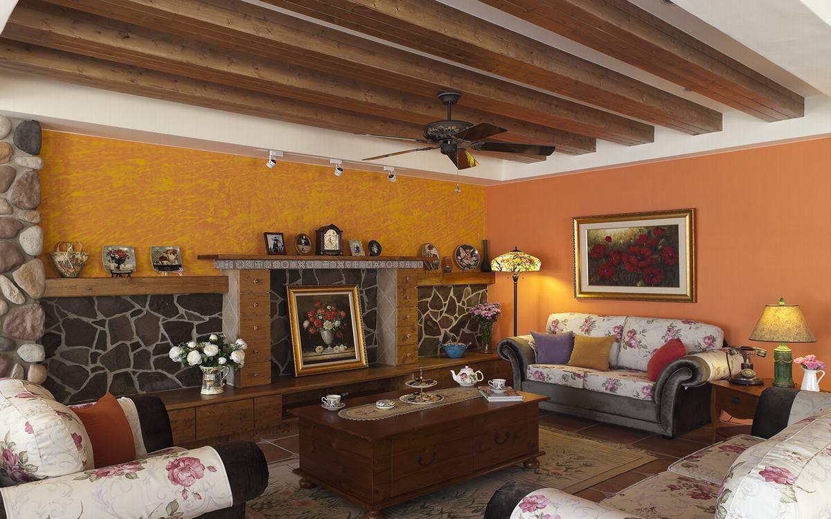 欧风乡村别墅渡假空间,温馨典雅-2