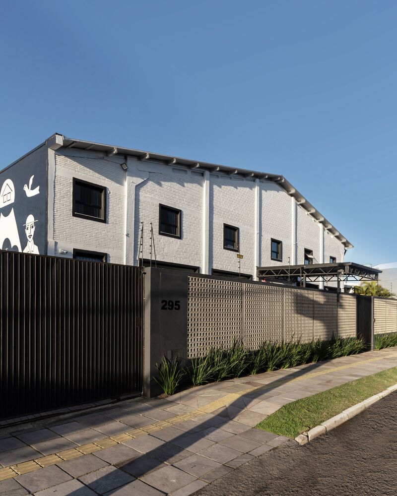 巴西 Vert 总部绿色工业风设计丨BrazilRio Grande do Sul丨Integra Studio Arquitetura-13