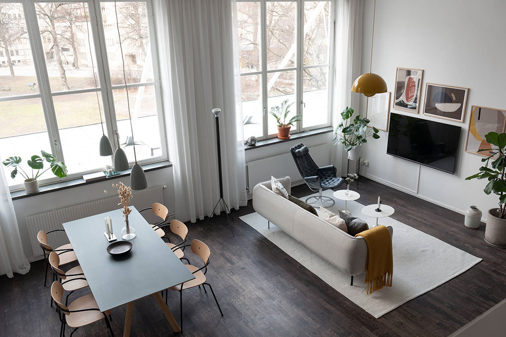 斯德哥尔摩前邮局宽敞公寓（74 平米）-4