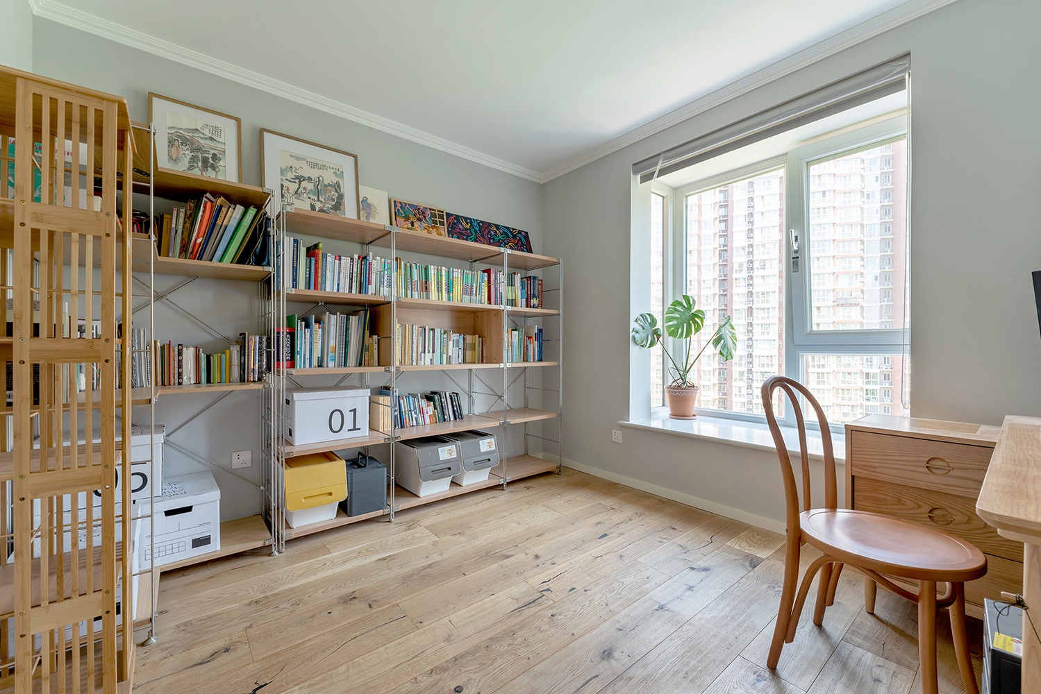 130㎡原木自然系，他家厨房里还有咖啡角，简直太香了-9