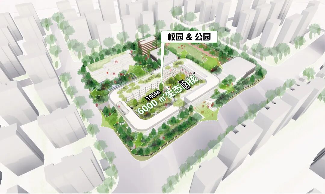 【AT】MIX校·园乐活大院——新浦中学及幼儿园项目(by千城建筑设计集团)-68