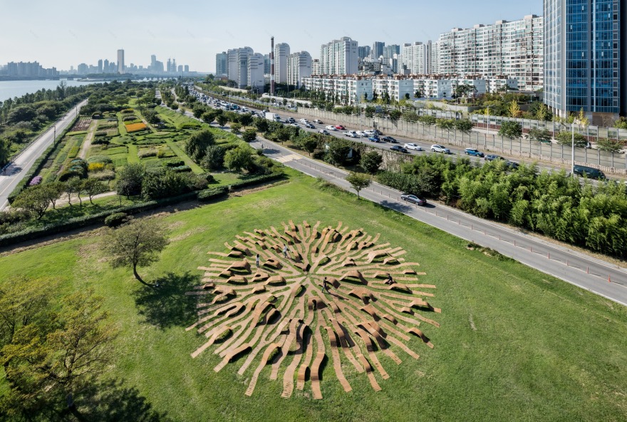 首尔汉江艺术公园“Root Bench”丨韩国首尔丨Yong Ju Lee Architecture-23