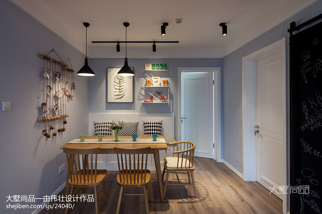 100㎡清爽北欧公寓·初夏的海风-19