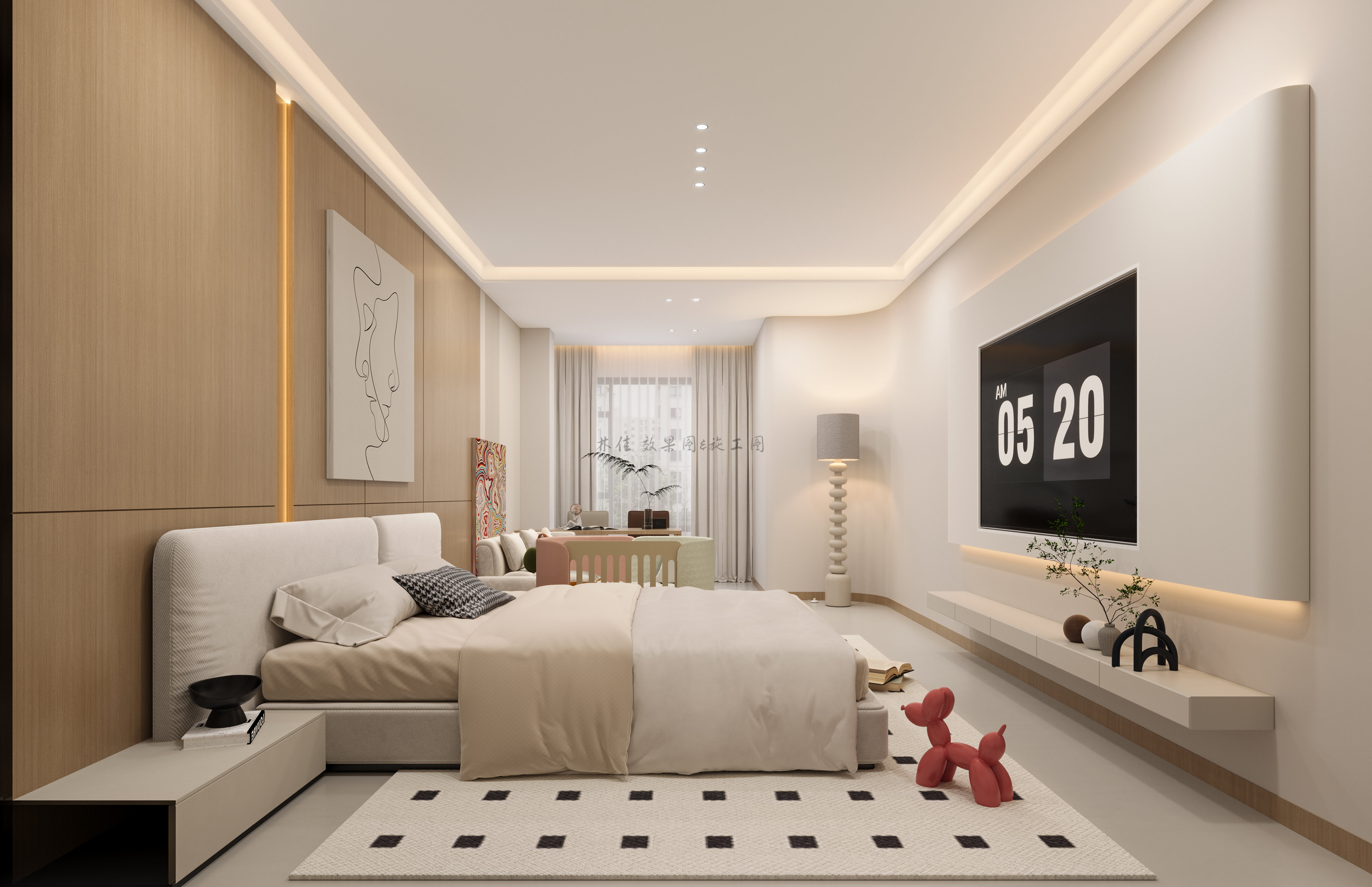 工装/月子中心效果图表现-4