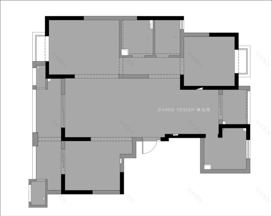 日系小清新 | 临城中央御城 130 平米全案设计-28