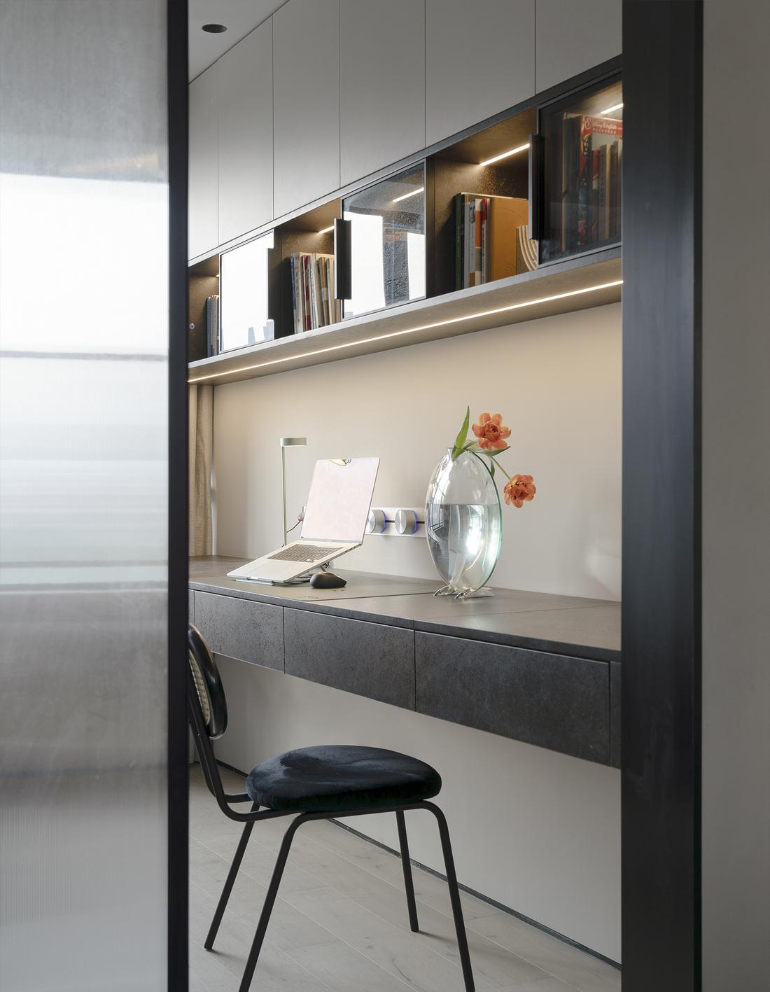 111㎡四口之家,低奢自然简约空间改造记-87