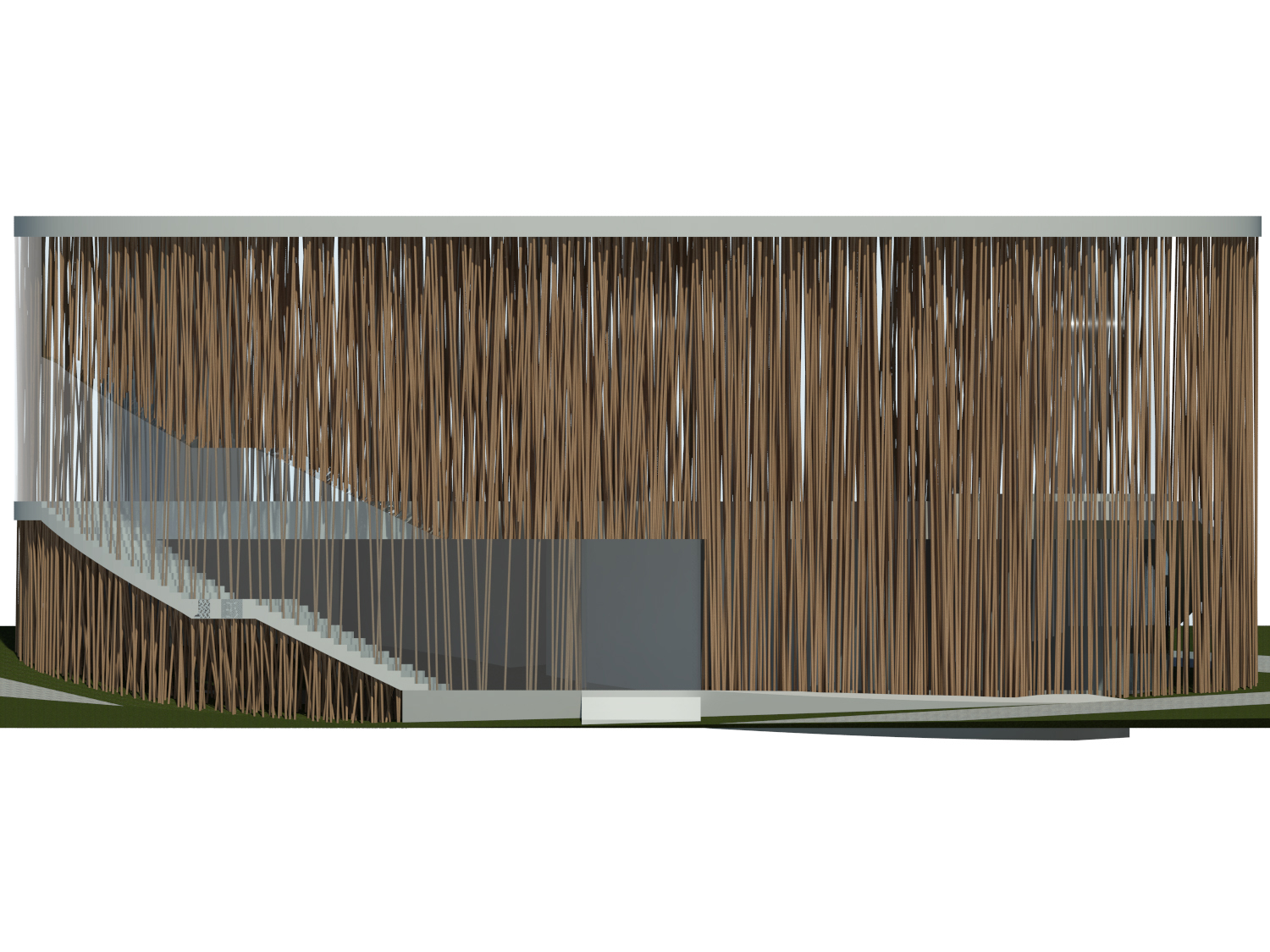 京都静谧森林中的教堂与交流中心-16