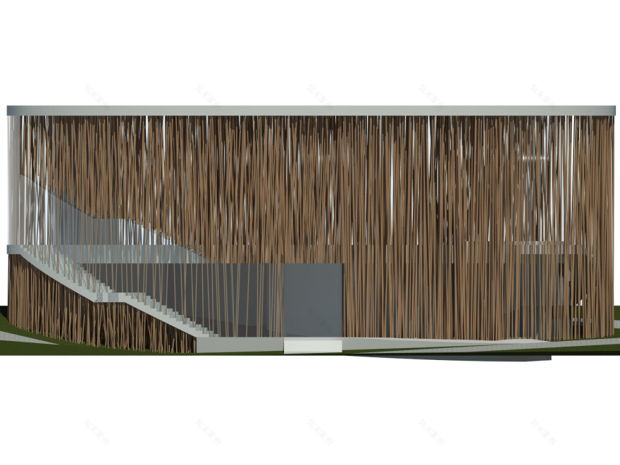 京都静谧森林中的教堂与交流中心-16