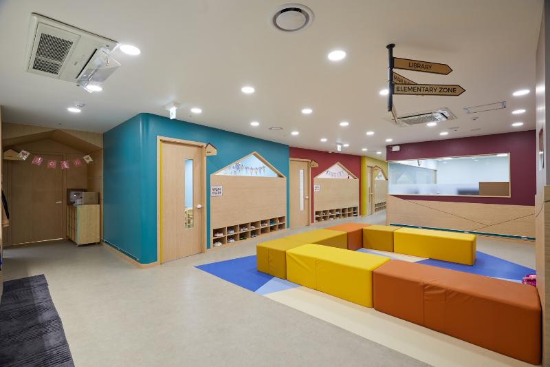 260 平简约儿童教育空间设计-7