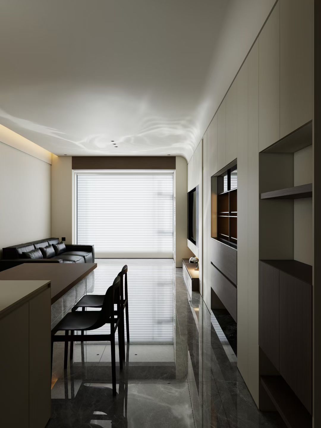 暗色系酷家乐渲染-8