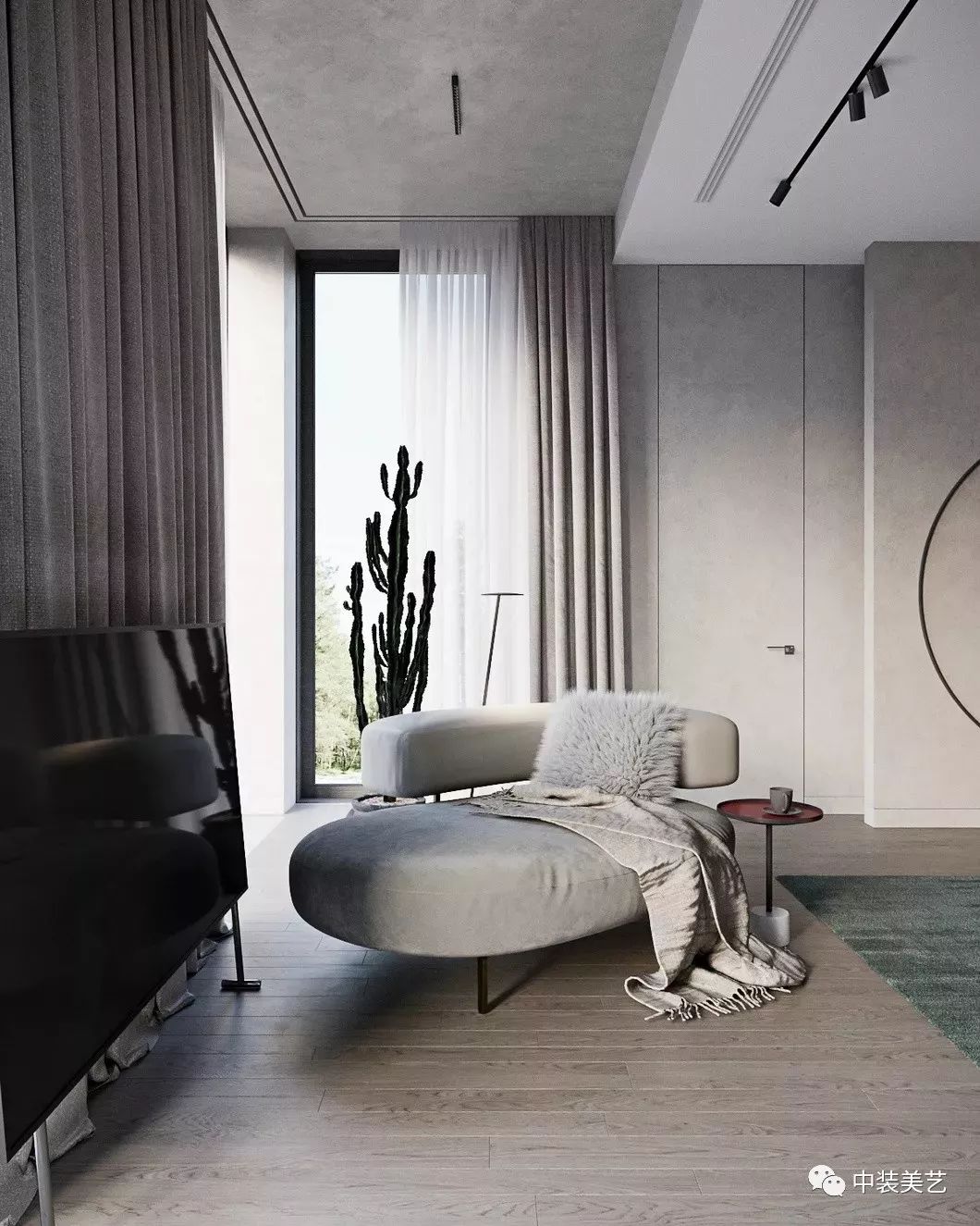 Color / 跟着大师学软装-750㎡高级灰别墅，越极简，越奢华！-46