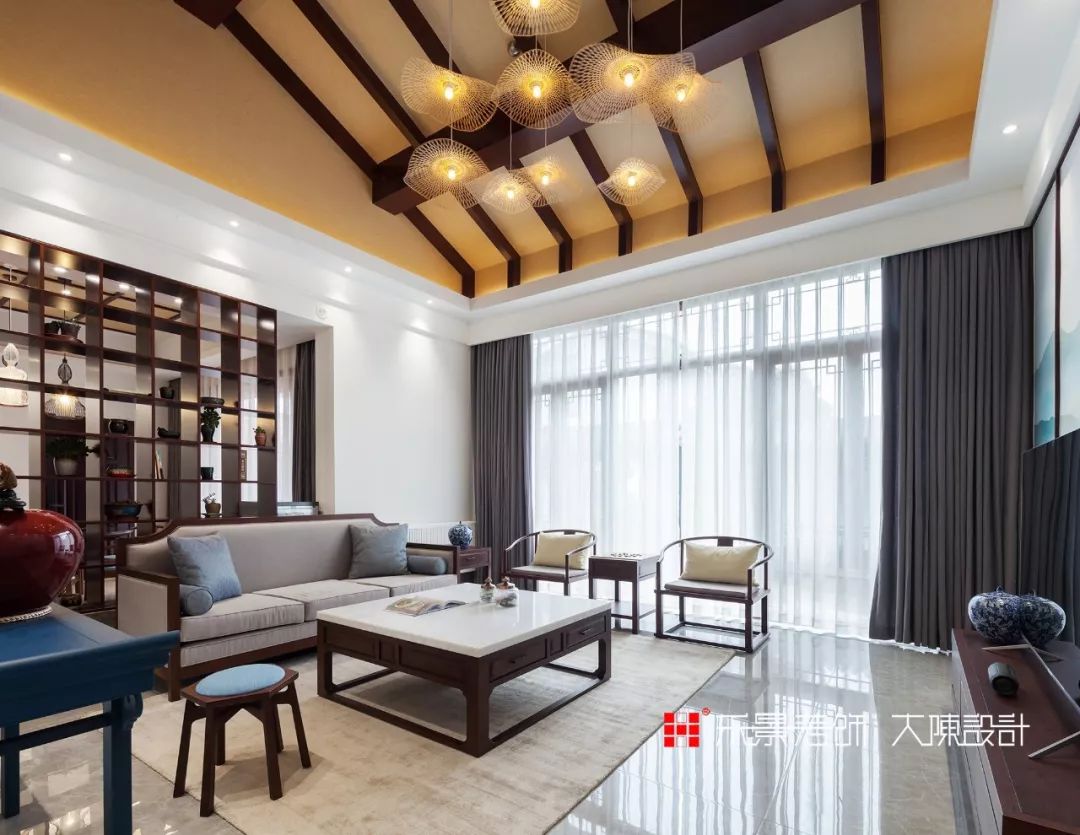 泽景园·360㎡中式韵味,年轻有为业主的现代家园-23