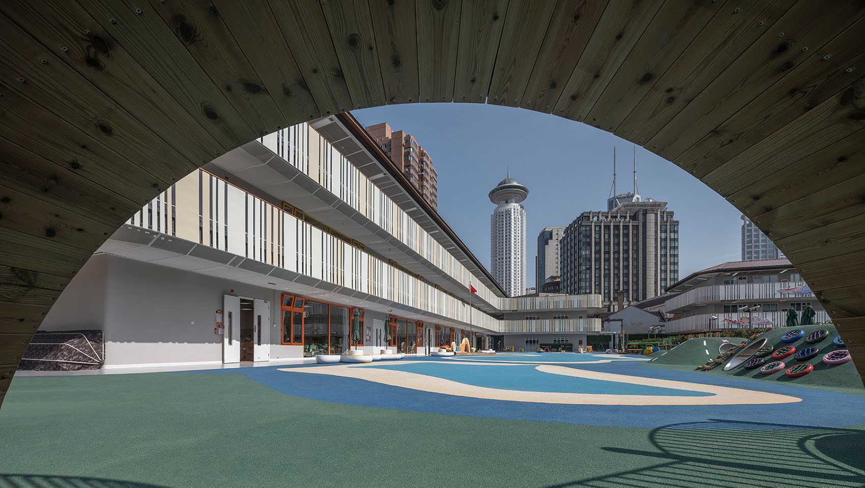 上海市同福里地块过渡临时校园丨中国上海丨华建集团上海建筑设计研究院,FREE STUDIO 工作室-15