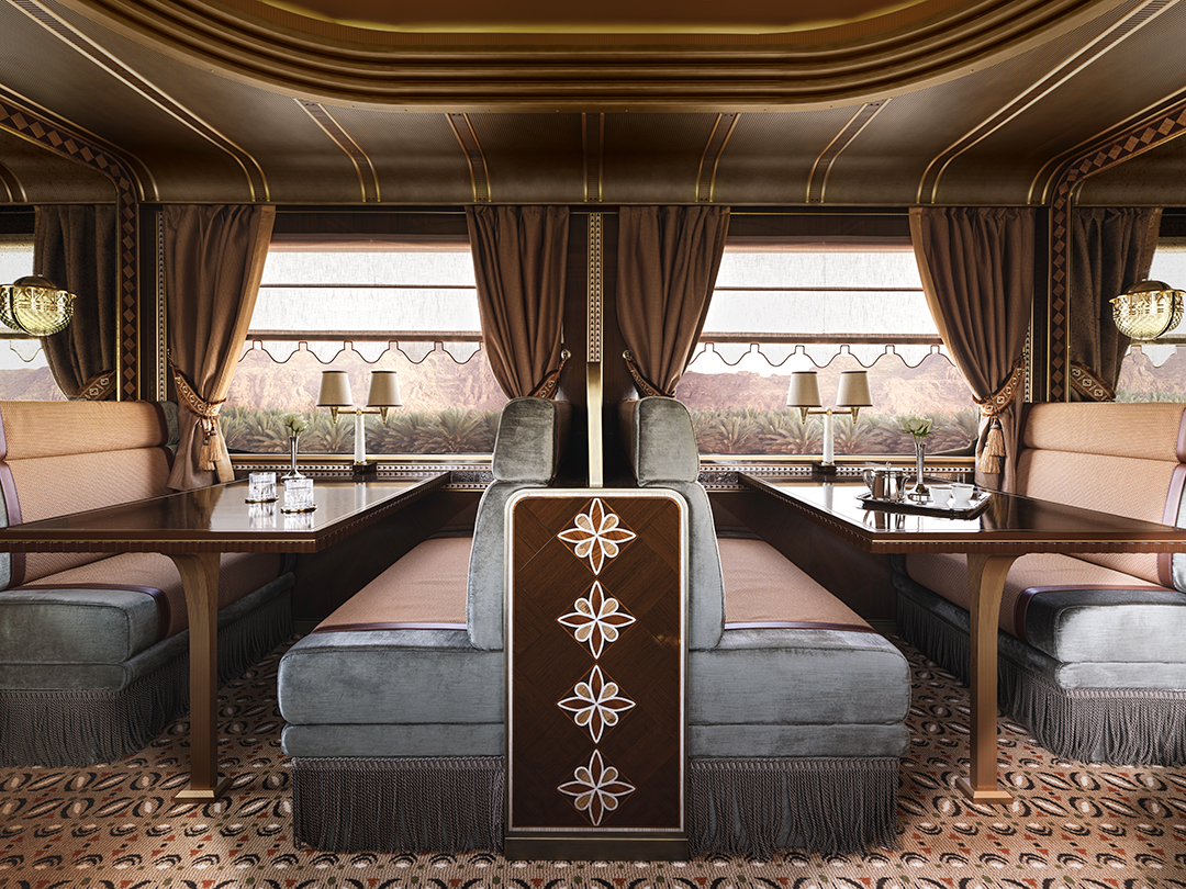 中东首列超豪华列车（Dream of the Desert）丨沙特阿拉伯利雅得丨黎巴嫩建筑师与室内设计师Aline Asmar dAmman-25
